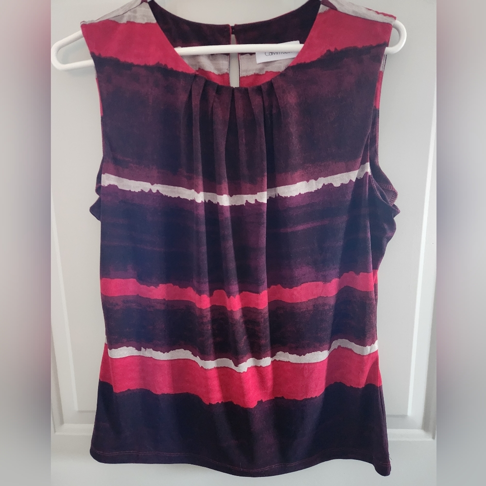 CK dressy sleeveless top